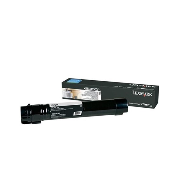 Lexmark Compatible X950 X952 X954 Black High Yield Aftermarket Toner Cartridge X950X2KG - main